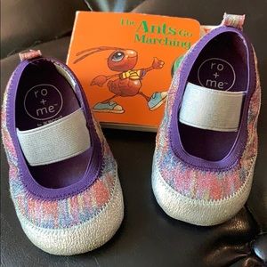 Ro + Me by Robeez Glitter Baby Shoes